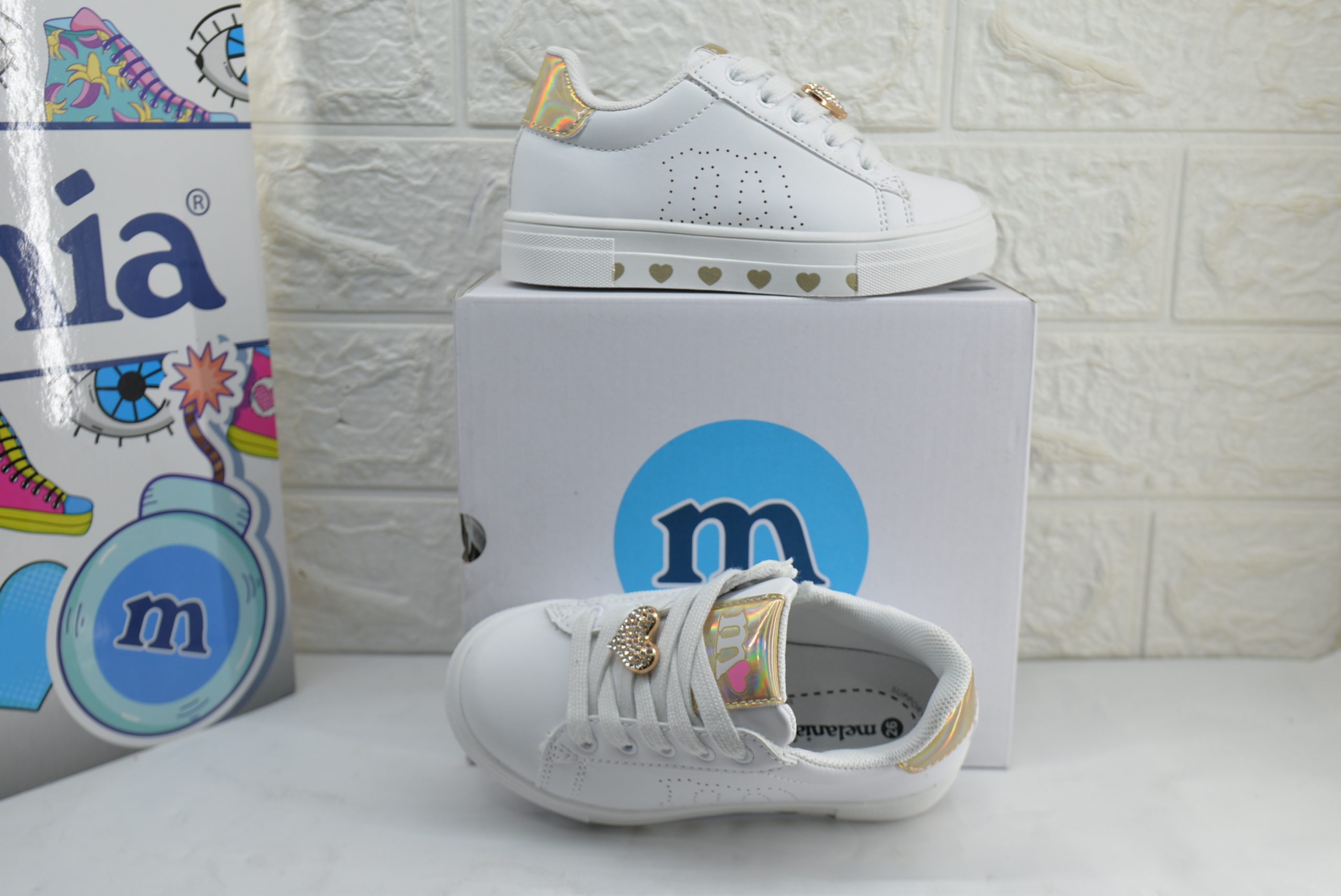 Sneakers Melania Gold